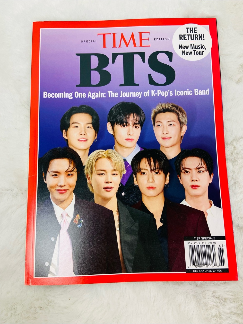Time Special Edition BTS becoming one again: the journey of K-pop Magazine